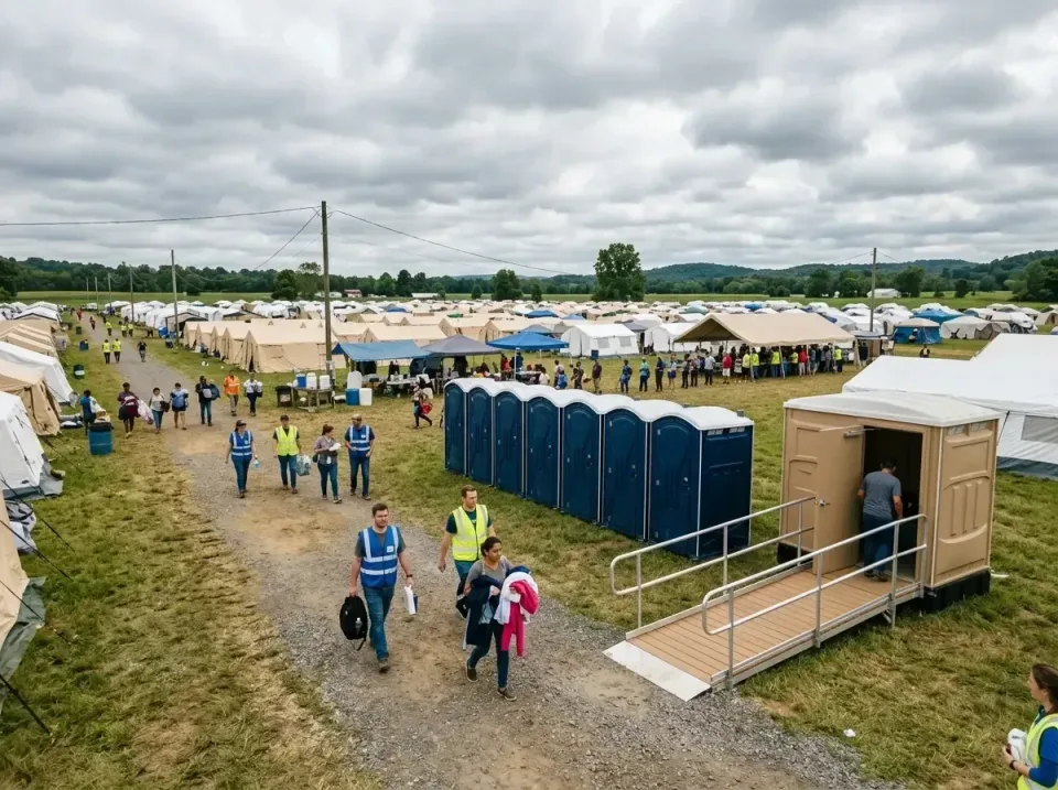 disaster-relief-camp-restrooms-010 — frequently asked questions, Dumpster & Portable Bathrooms Rental in Grain Valley, MO